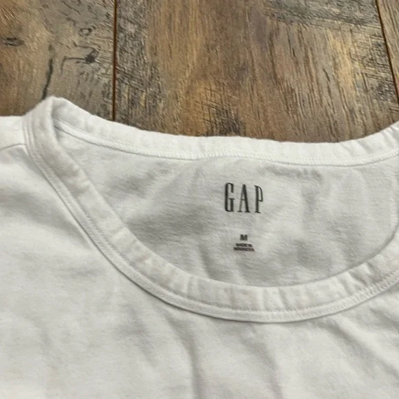 Gap Women’s Long Sleeved Peplum Short, Size Medium, White - Picture 3 of 7